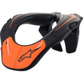 Alpinestars Youth Neck Support - Black/Orange - 6540118-14-OS