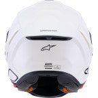 Alpinestars Supertech R7 22.06 Solid Motorcycle Helmet - Gloss White - 0101-19015
