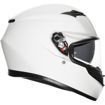 AGV K3 Mono Motorcycle Helmet - White - 0101-18055