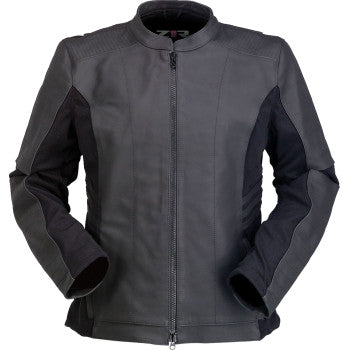 Z1R Women's Bellona Leather Jacket - Black