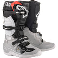 Alpinestars Youth Tech 7S Boots - Black/Silver/White/Gold - 2015017-1829-5
