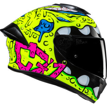 HJC C71 Squeeze Motorcycle Helmet - MC32H - 0101-20439