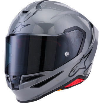 Alpinestars Supertech R7 22.06 Solid Motorcycle Helmet - Gloss Gray - 0101-19007