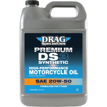 Drag Specialties Oil DS3 Synthetic Engine Oil - 20W-50 - 1 US gallon
