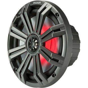 Kicker 8" Speakers - 7-Color LED - 45KM84L