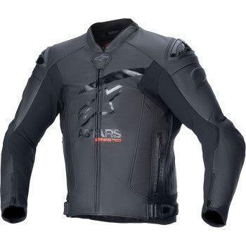 Alpinestars GP Plus R v4 Airflow Leather Jacket - Black/Black - 3100624-1100