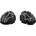 Alpinestars GP Plus Knee Sliders - Black/White - 6400226-12