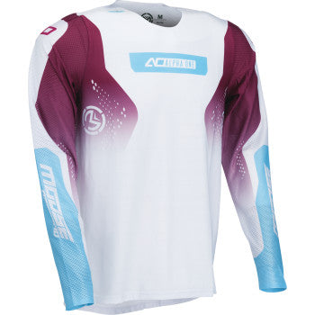 Moose Offroad Alpha One Jersey - White/Purple