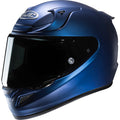 HJC RPHA 12N Solid Motorcycle Helmet - Semi-Flat Metallic Blue - 0101-20027