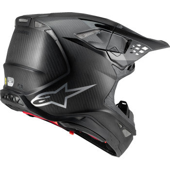 Alpinestars Supertech M10 Fame MIPS Motorcycle Helmet - Black Carbon - 0110-8597