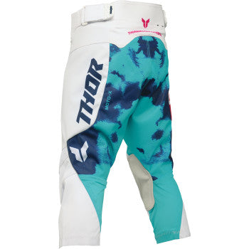Thor Youth Launchmode Bleach Pants - White/Aqua