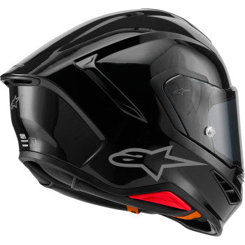 Alpinestars Supertech R7 22.06 Solid Motorcycle Helmet - Gloss Black - 0101-19002