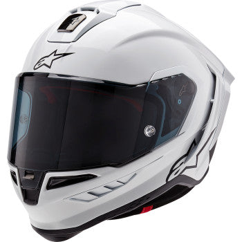 Alpinestars Supertech R10 Solid Motorcycle Helmet - Gloss White - 0101-17040