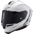Alpinestars Supertech R10 Solid Motorcycle Helmet - Gloss White - 0101-17040