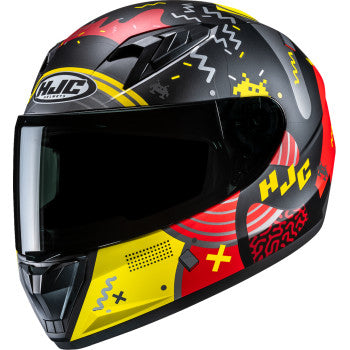 HJC Youth Y10 Helmet - Mika - MC1SF - FP70NUS0S1V