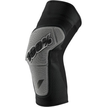 100% Ridecamp Knee Guards - Black/Gray - 70001-00002