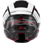 Alpinestars Supertech R7 A-Core 22.06 Motorcycle Helmet - Gloss Black/White/Red - 0101-19030