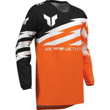 Thor Youth Launchmode Shockie Jersey - Fluo Orange/Black
