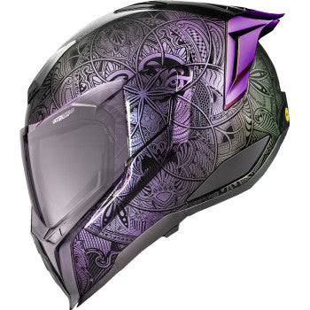 ICON Ultraflite Opal Mandala MIPS Motorcycle Helmet - Purple