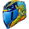ICON Airflite Bugoid Blitz Motorcycle Helmet - Blue