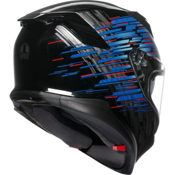 AGV K7 Genisys Motorcycle Helmet - Black/Blue/Gray