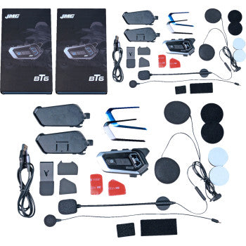J & M Headset - Bluetooth™ - Universal - Dual Pack - HS-BT6-UNV-D