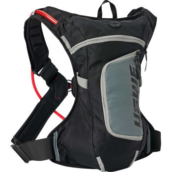 Uswe Moto Hydration Pack - 4L - Black/Gray - 204059001