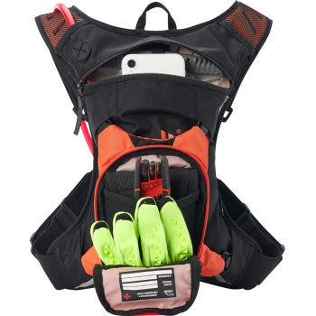 Uswe Moto Hydration Pack - 3L - Factory Orange/Black - 5203090038
