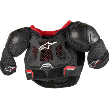 Alpinestars Youth Bionic Action Kickstart Chest Guard - Black/Red - 6740624-13-4/6