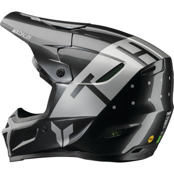 Thor Reflex Sport Rogue MIPS Motorcycle Helmet - Charcoal/Silver - 0110-8794