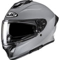 HJC C71 Solid Motorcycle Helmet - N Gray - 0101-19657