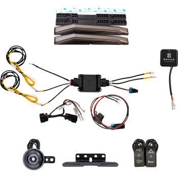 RAVEK Turn Signal Kit – GEN3 Speakeasy™ - Rocker Turn Signal Kit - Gen3 Speakeasy™ - Pioneer 1000 - Rockers 2020-2398 66-100SR