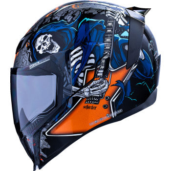ICON Airflite Trick or Street 4 Motorcycle Helmet - Black