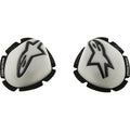 Alpinestars GP Tech Knee Sliders - White/Black - 2840-0204