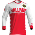Thor Differ Slice Jersey - White/Red