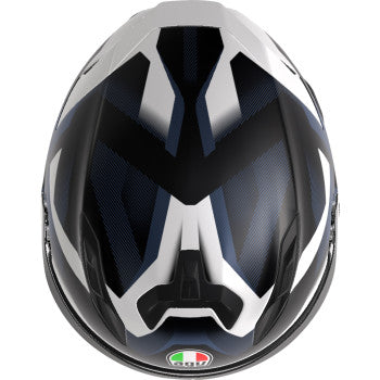 AGV K7 Glimpse Motorcycle Helmet - Matte Black/White