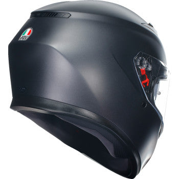 AGV K3 Motorcycle Helmet - Matte Black - 0101-15518