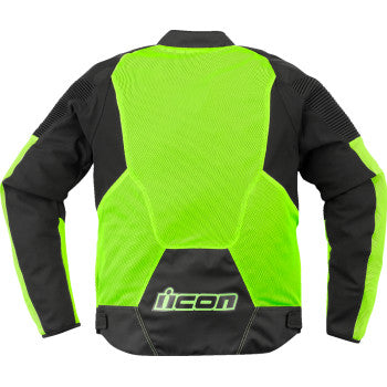 Icon Overlord3 Mesh™ Jacket - Hi-Viz Yellow
