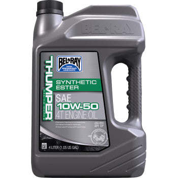 Bel-Ray Thumper Synthetic Oil - 10W-50 - 4L - 99550-B4LW
