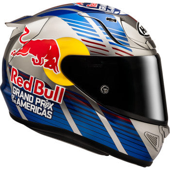 HJC RPHA 12N Red Bull Austin GP II Motorcycle Helmet - 0101-20053