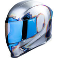 ICON Airframe Pro Reentry Motorcycle Helmet - Silver