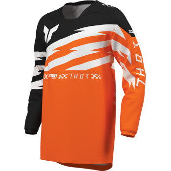 Thor Youth Launchmode Shockie Jersey - Fluo Orange/Black