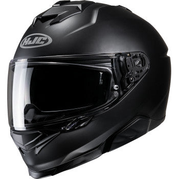 HJC i71 Solid Motorcycle Helmet - Semi-Flat Black - 0101-19884