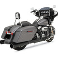 Khrome Werks 4-1/2" HP-Plus Slip-On Mufflers for Select Harley-Davidson Street Glide / Road Glide / Touring Models - Black Klassic Tip - 202825