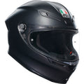 AGV K6 S Motorcycle Helmet - Matte Black - 0101-18666