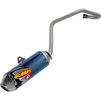 FMF Factory 4.1 Exhaust - Anodized Titanium/Stainless Steel - 042381 KLX 110