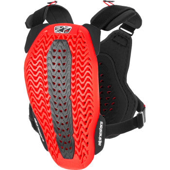 Alpinestars A-5 Plasma Chest Protector - M/L - Black/Red/White - 6700825-132-M/L