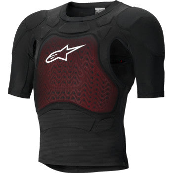 Alpinestars Bionic Plasma LT Short-Sleeve Jacket - Large - Black/White - 6500826-12-L