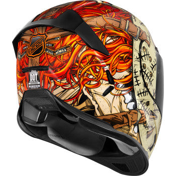 ICON Airframe Pro TopShelf Motorcycle Helmet - Red
