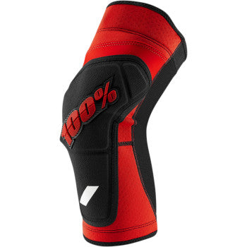100% Ridecamp Knee Guards - Red/Black - 70001-00011